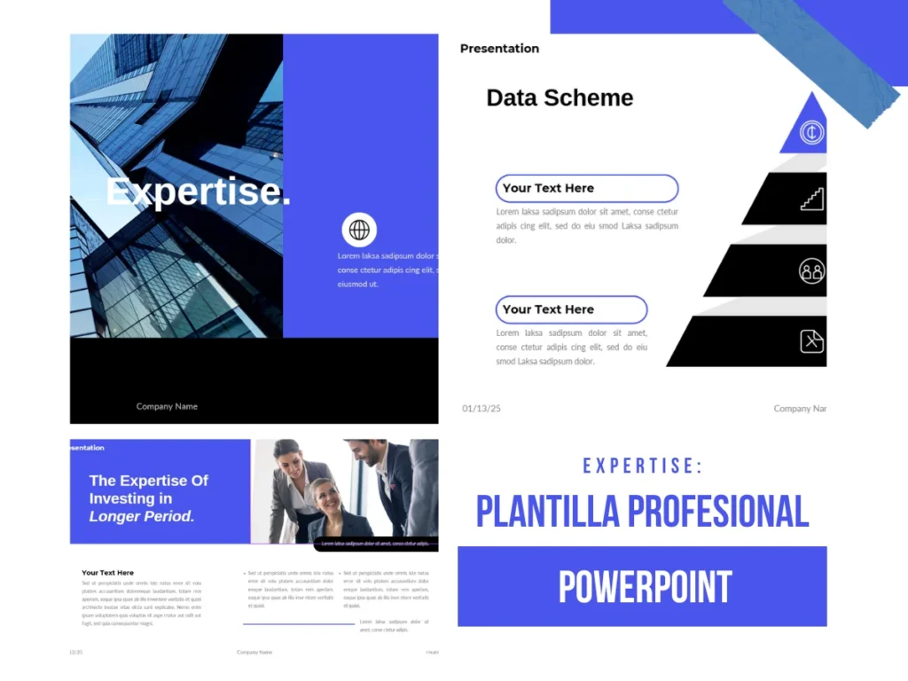 Expertise: Plantilla Profesional PowerPoint