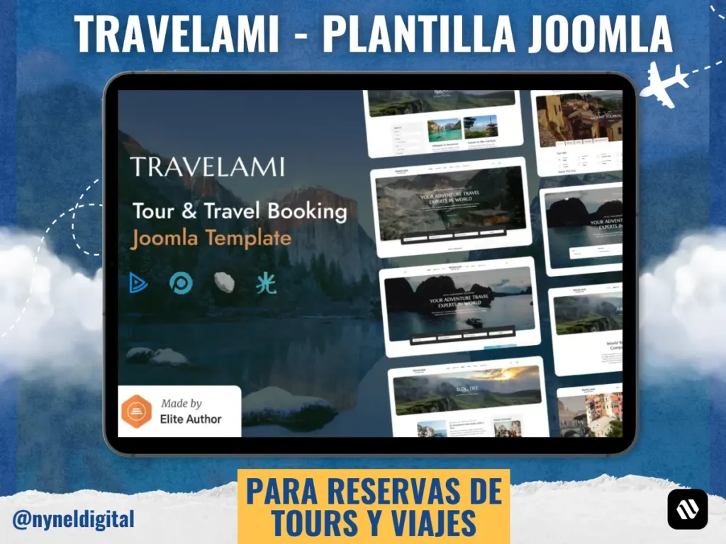 Plantilla Joomla Travelami – Agencias y Blogs de Viajes